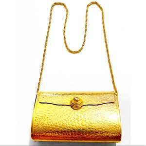 Gold Vintage Neiman Marcus Clutch